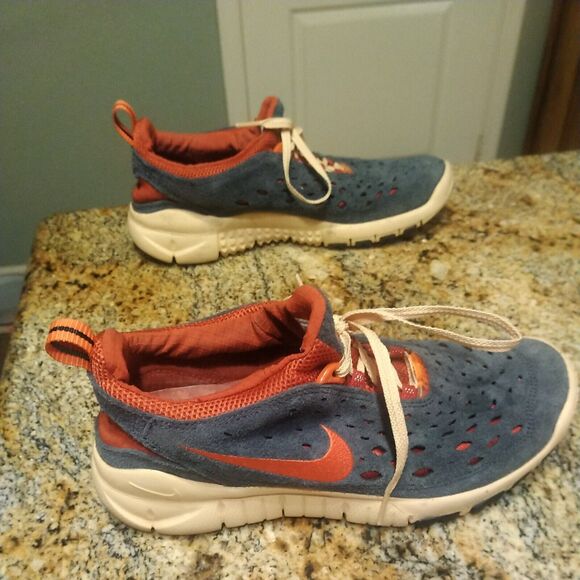 Nike Free Run Trail Men's Thunder Blue Running Shoes Sneakers CW5814-400 Sz 8.5 - Picture 5 of 12